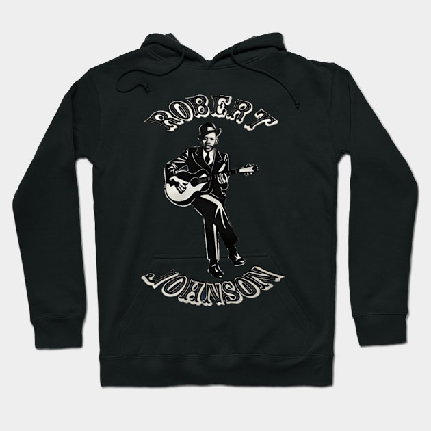 Robert Johnson Hoodie by Background wallpapers 